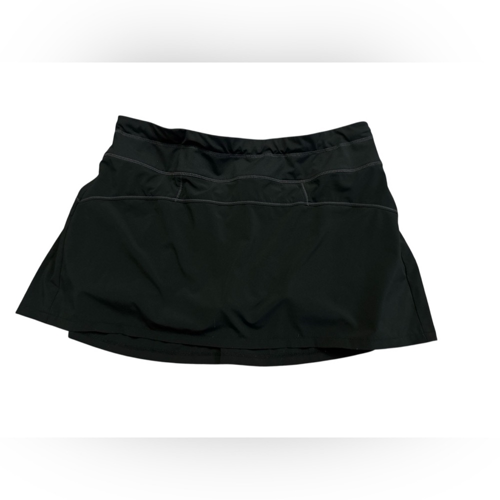 Athleta Black and Purple Athletic Skort